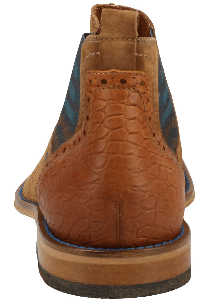Lloyd Stiefelette Veloursleder/Textil Cognac - surf4shoes