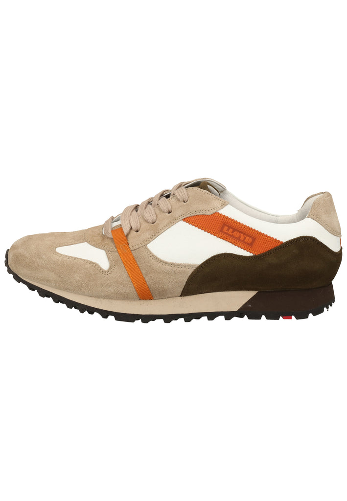 Lloyd Sneaker Leder Beige/Weiß - surf4shoes