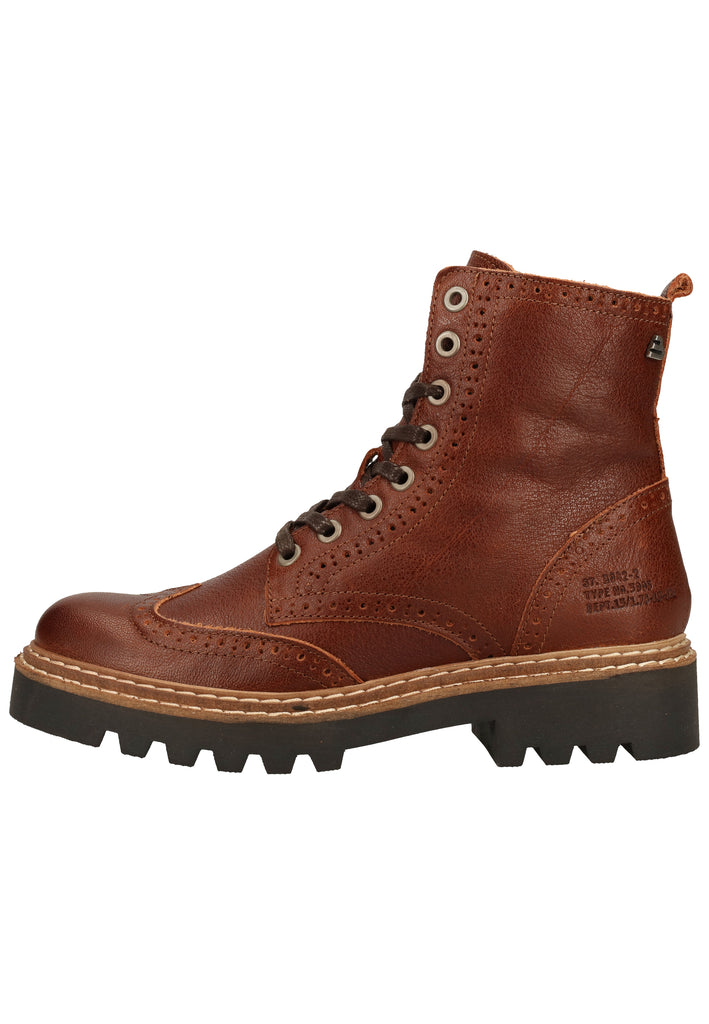 Bullboxer Stiefelette Leder Cognac - surf4shoes