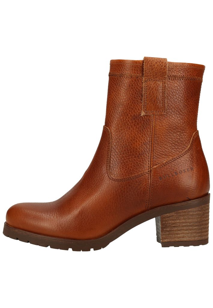 Bullboxer Stiefelette Leder Cognac - surf4shoes