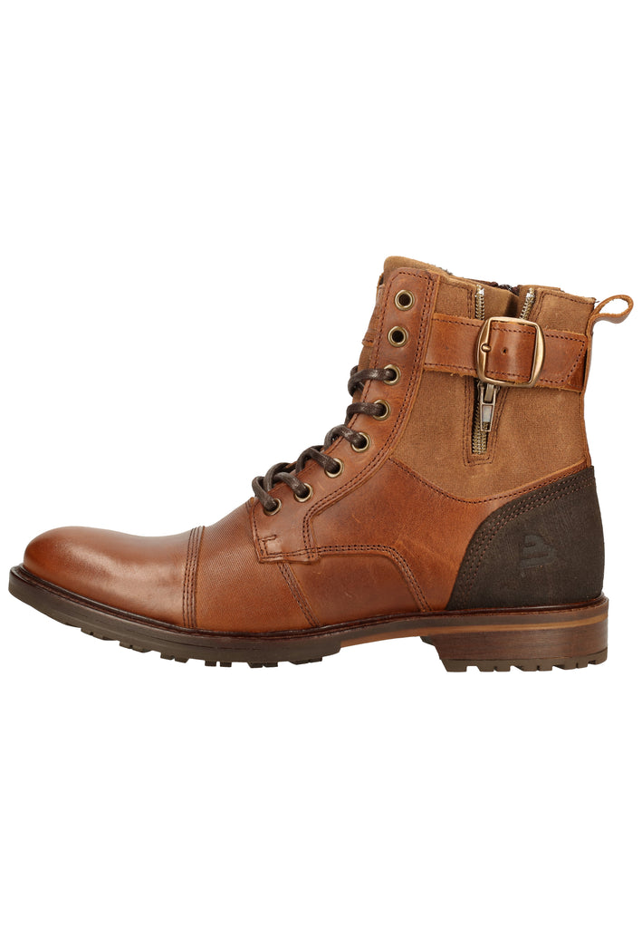 Bullboxer Stiefelette Leder Tan - surf4shoes