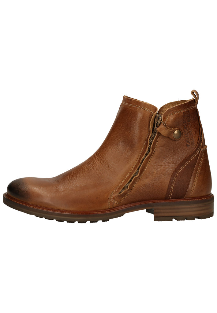 Bullboxer Stiefelette Leder Tan - surf4shoes