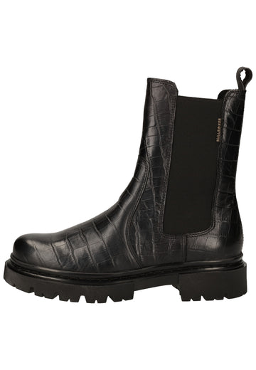 Bullboxer Stiefelette Leder/Textil Schwarz - surf4shoes