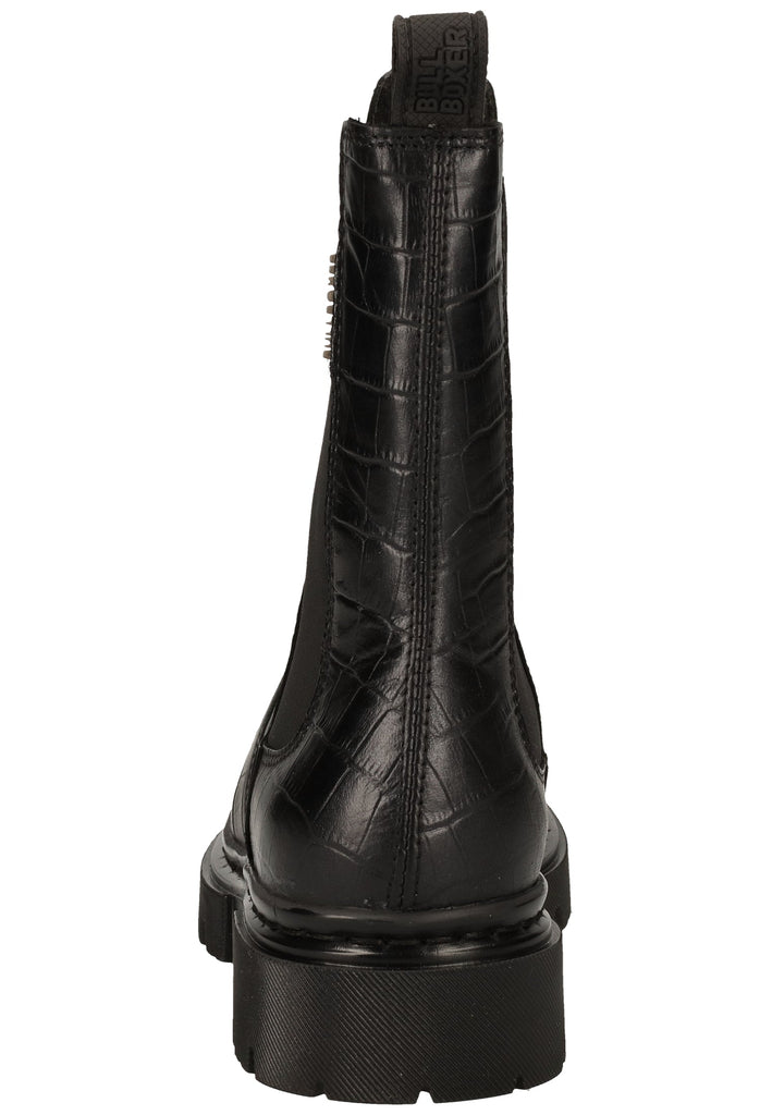 Bullboxer Stiefelette Leder/Textil Schwarz - surf4shoes