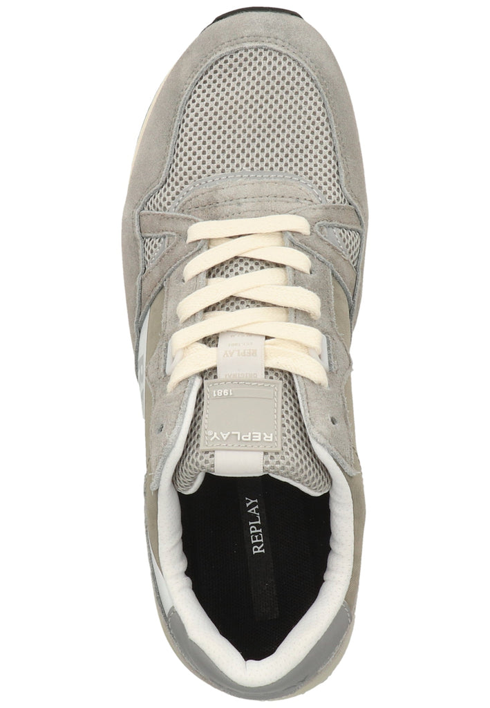 Replay Sneaker Veloursleder/Textil Grau - surf4shoes