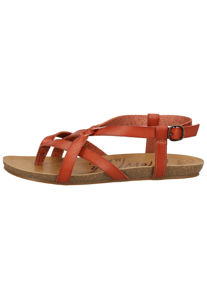 Blowfish Sandalen Lederimitat Rot - surf4shoes
