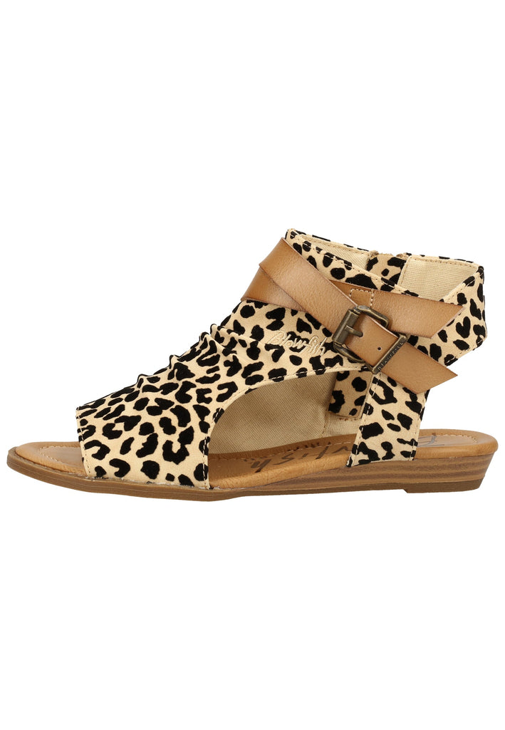 Blowfish Sandalen Lederimitat/Textil Leopard - surf4shoes