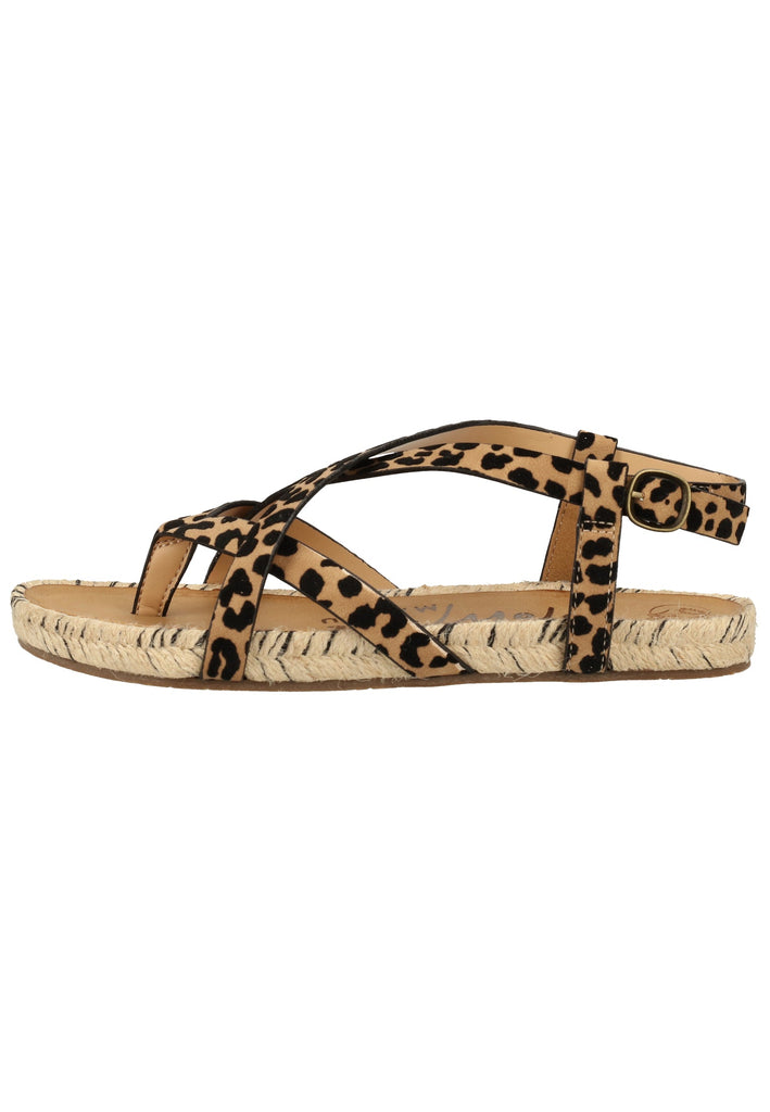 Blowfish Sandalen Lederimitat Leopard - surf4shoes