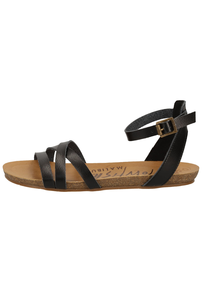 Blowfish Sandalen Lederimitat Black - surf4shoes