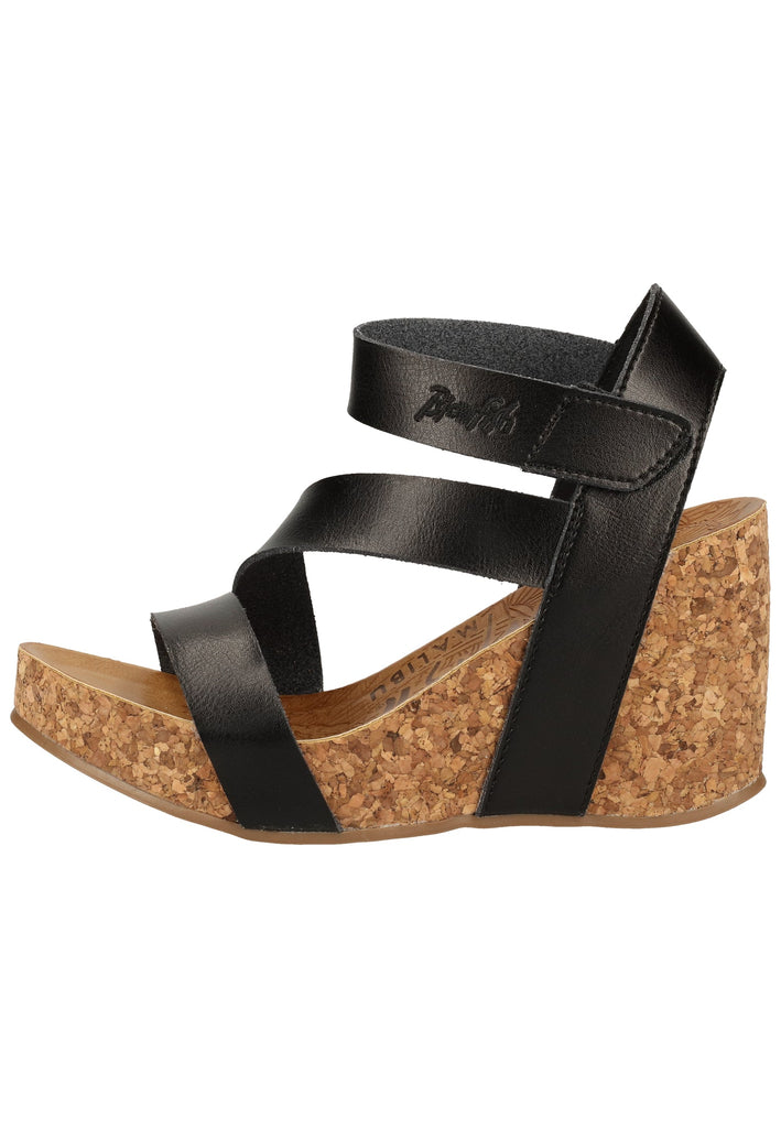 Blowfish Sandalen Lederimitat Black - surf4shoes