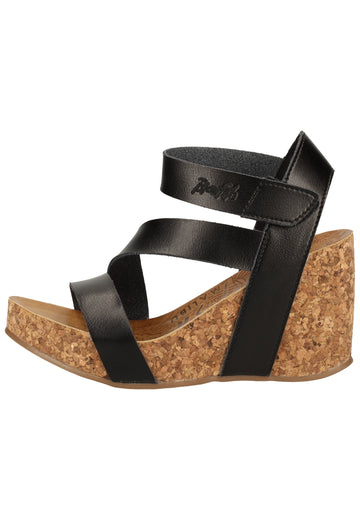 Blowfish Sandalen Lederimitat Black - surf4shoes