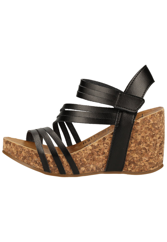 Blowfish Sandalen Lederimitat Black - surf4shoes
