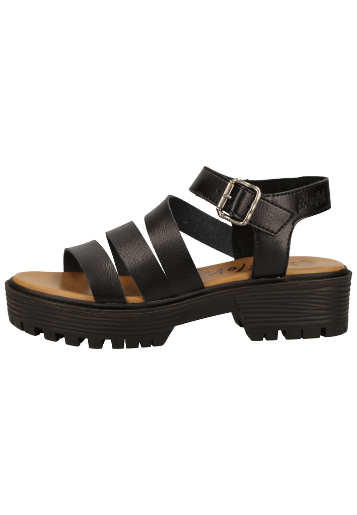 Blowfish Sandalen Lederimitat Black - surf4shoes