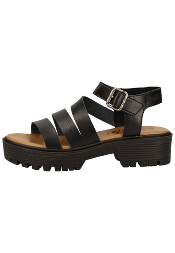 Blowfish Sandalen Lederimitat Black - surf4shoes