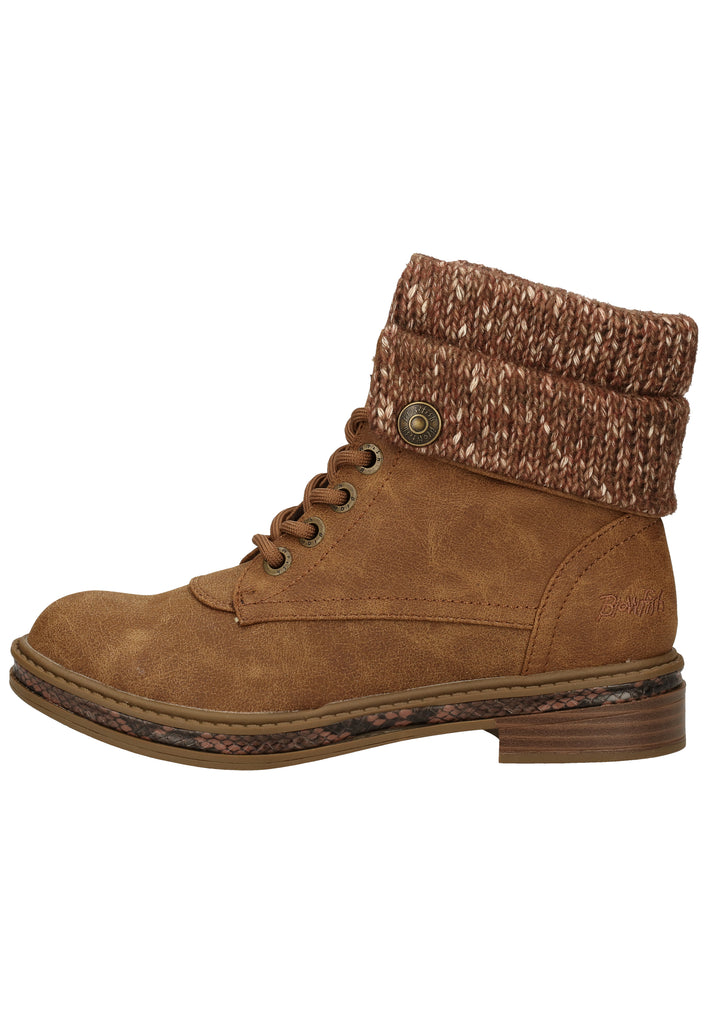 Blowfish Stiefelette Lederimitat/Textil Braun - surf4shoes