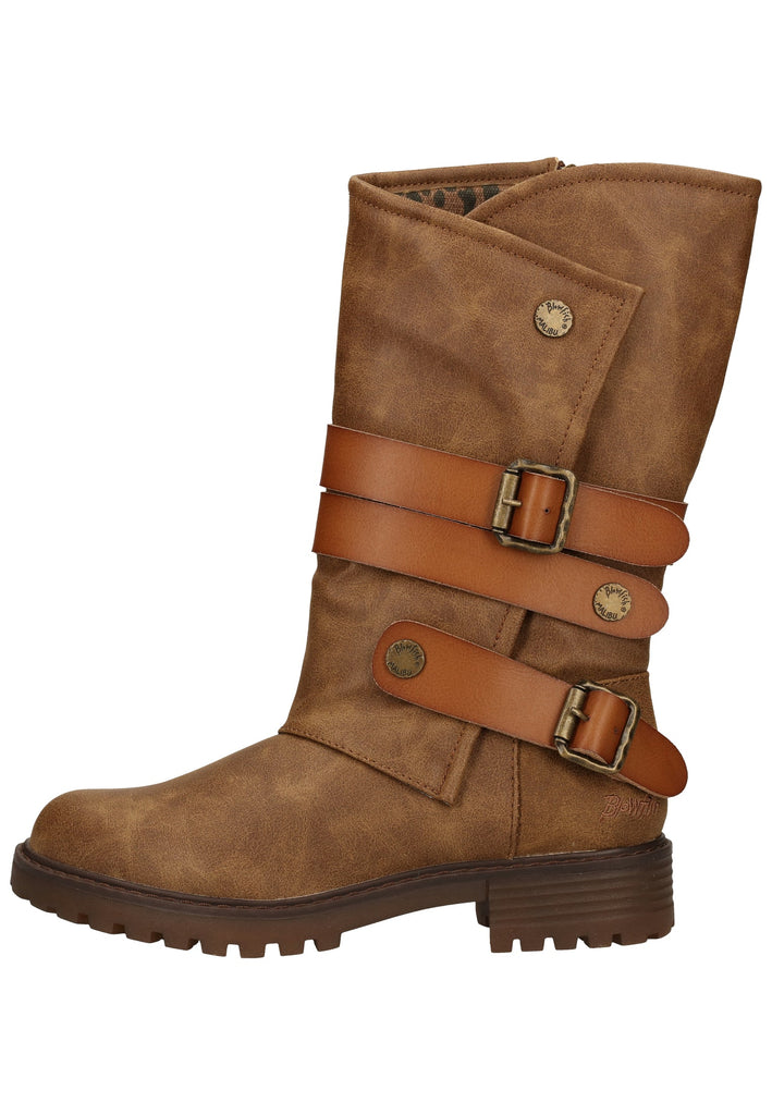 Blowfish Stiefel Lederimitat Braun - surf4shoes