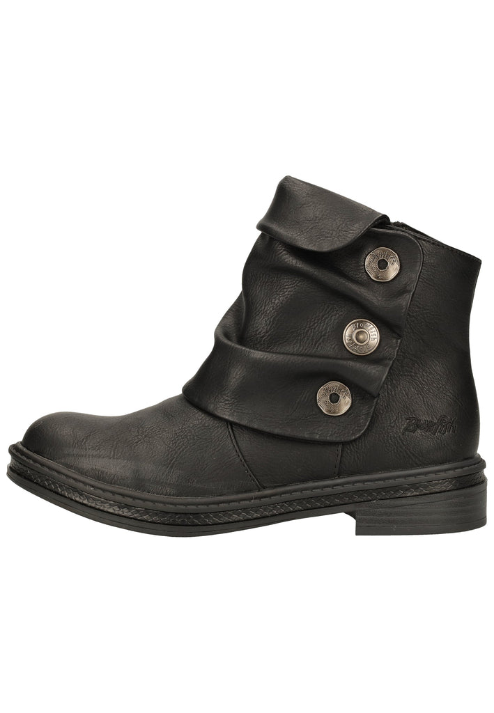 Blowfish Stiefelette Lederimitat Schwarz - surf4shoes