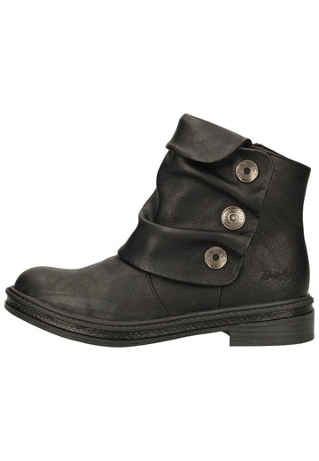 Blowfish Stiefelette Lederimitat Schwarz - surf4shoes