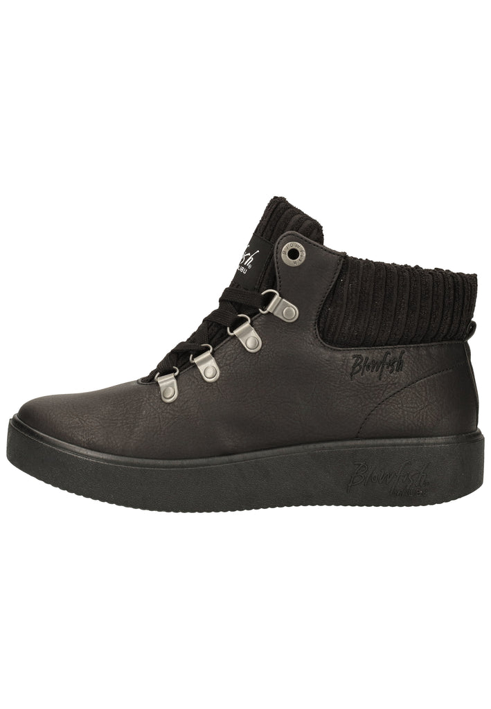 Blowfish Stiefelette Lederimitat Schwarz - surf4shoes