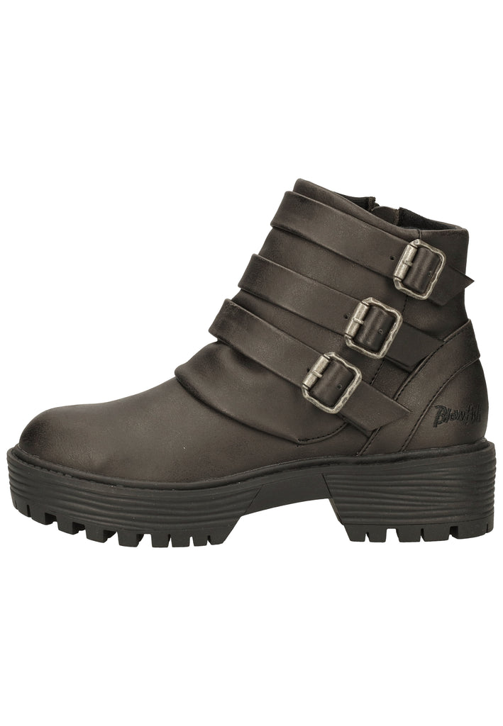 Blowfish Stiefelette Lederimitat Schwarz - surf4shoes