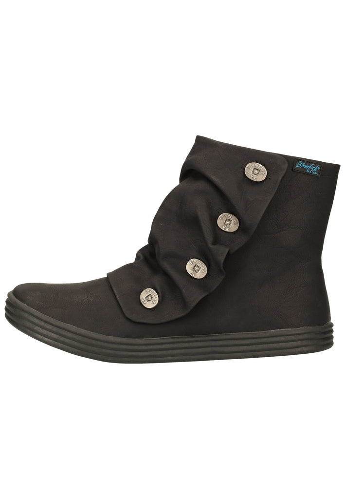 Blowfish Stiefelette Lederimitat Schwarz - surf4shoes