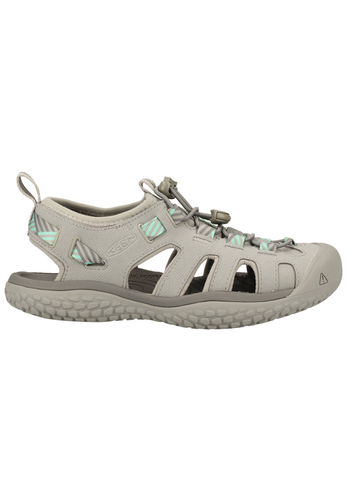 Keen Sandalen Lederimitat/Textil Hellgrau - surf4shoes
