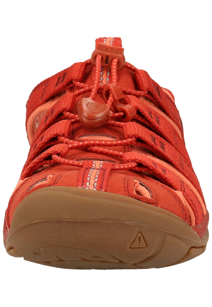 Keen Sandalen Leder/Textil Dunkelrot - surf4shoes