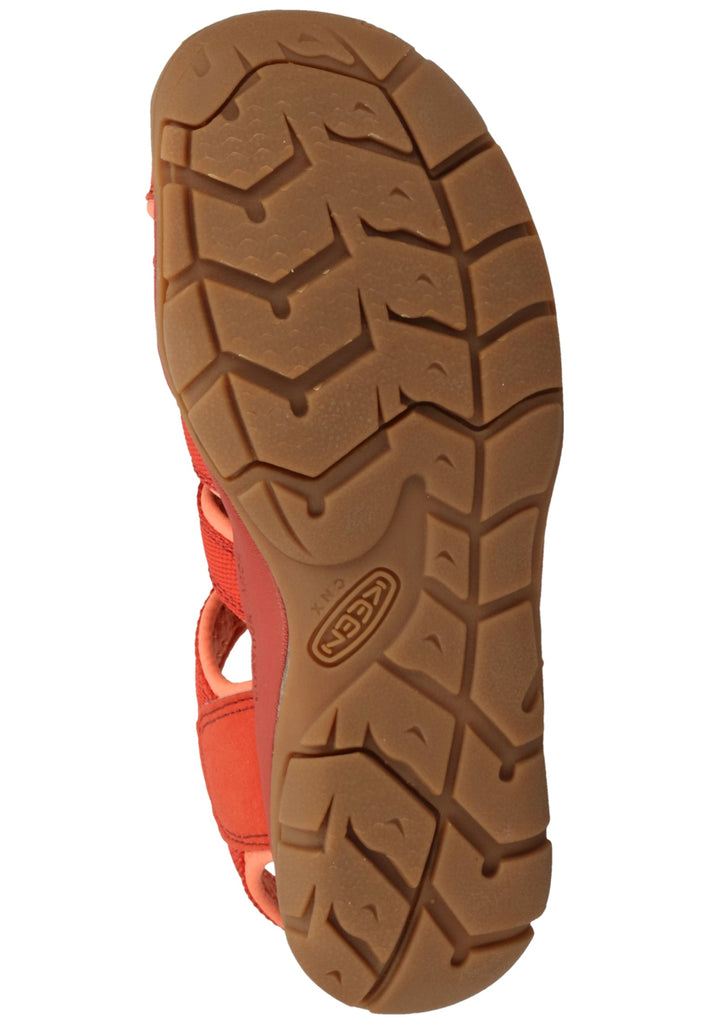 Keen Sandalen Leder/Textil Dunkelrot - surf4shoes