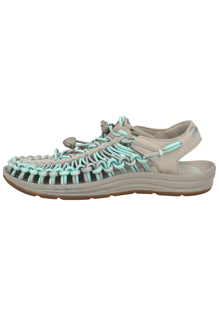 Keen Sandalen Textil Grau/Türkis - surf4shoes