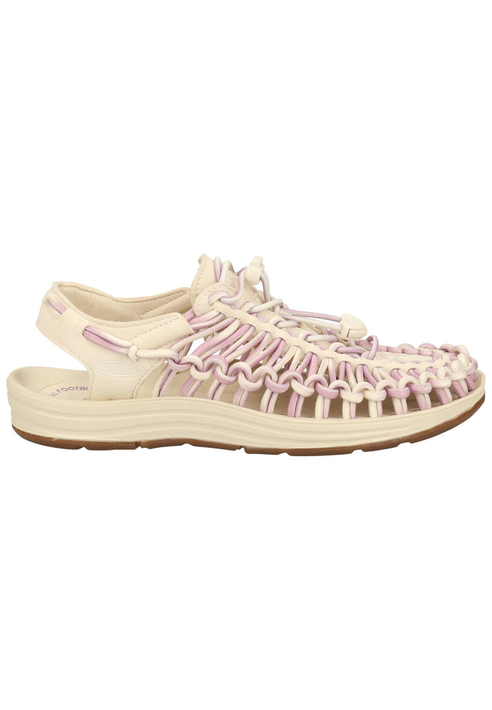 Keen Sandalen Textil Weiß/Pink - surf4shoes