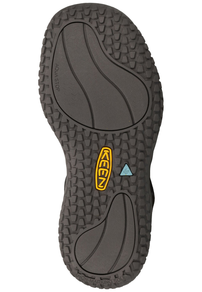 Keen Sandalen Lederimitat/Nylon Schwarz/Gold - surf4shoes