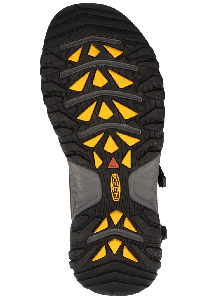 Keen Sandalen Lederimitat/Textil Schwarz/Grau - surf4shoes
