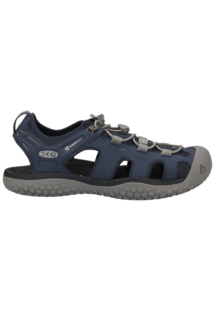 Keen Sandalen Lederimitat Navy/Grau - surf4shoes
