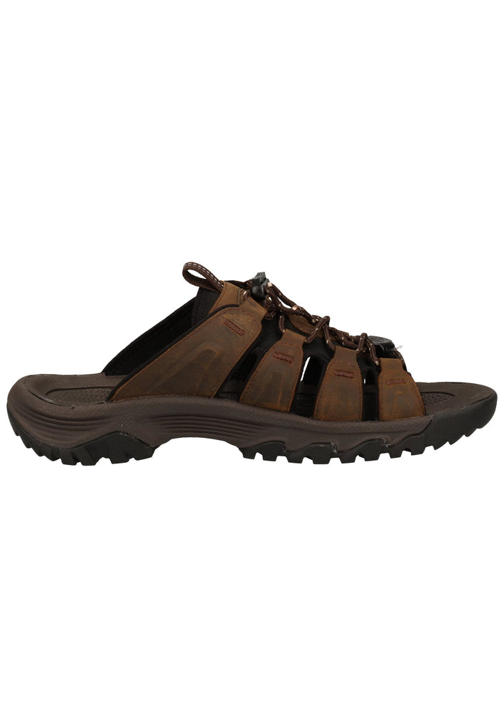 Keen Pantoletten Lederimitat/Textil Bison Brown - surf4shoes