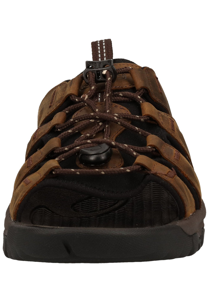 Keen Pantoletten Lederimitat/Textil Bison Brown - surf4shoes