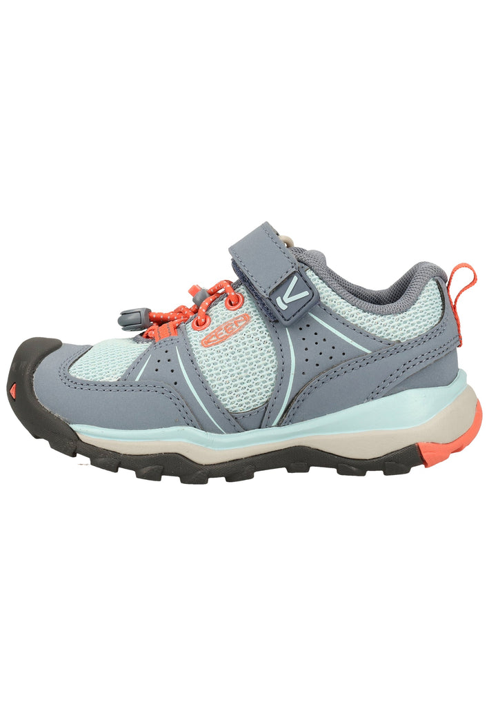 Keen Wanderschuhe Lederimitat/Mesh Grau/Coral - surf4shoes