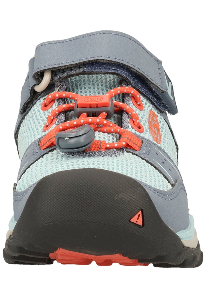 Keen Wanderschuhe Lederimitat/Mesh Grau/Coral - surf4shoes