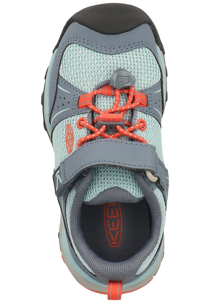 Keen Wanderschuhe Lederimitat/Mesh Grau/Coral - surf4shoes