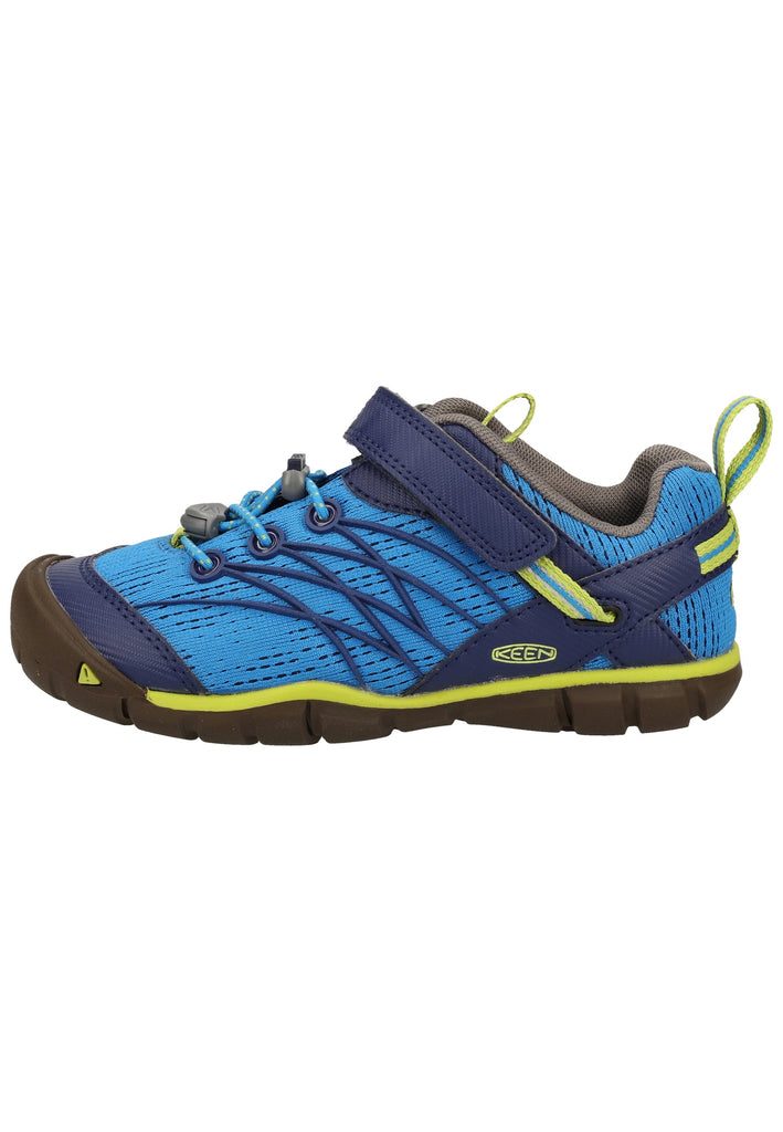 Keen Wanderschuhe Lederimitat/Mesh Blau/Grün - surf4shoes