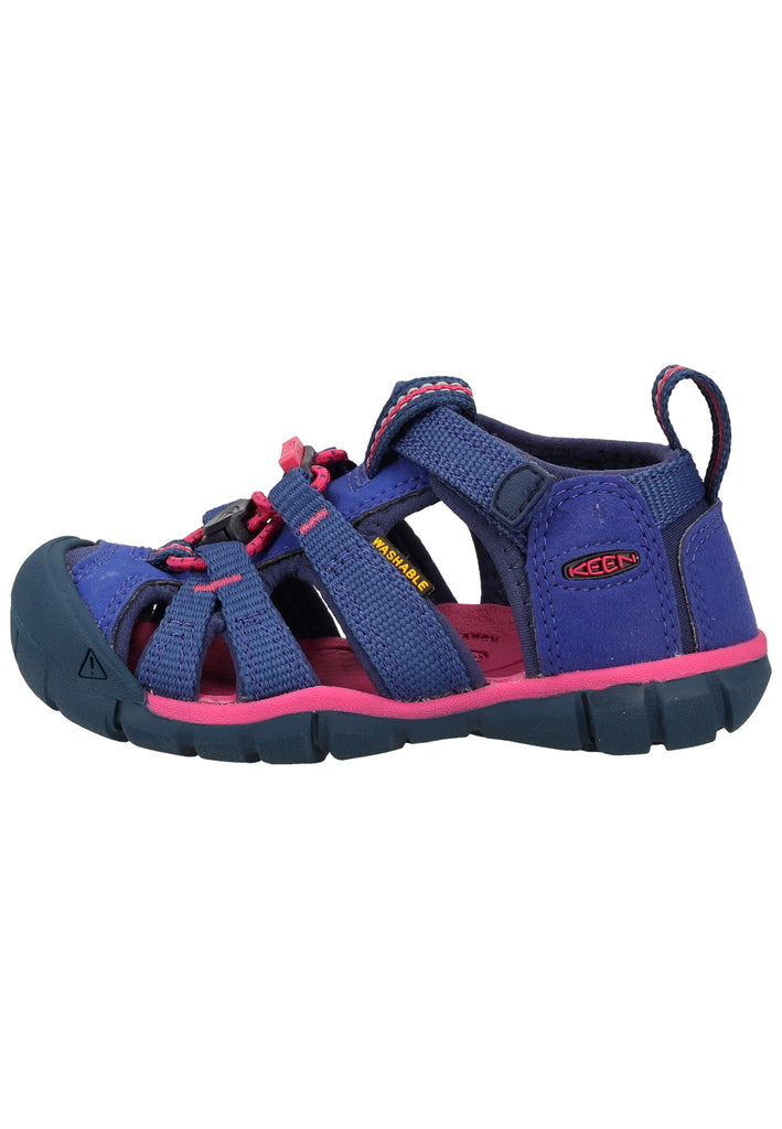 Keen Sandalen Lederimitat/Textil Blau/Pink - surf4shoes