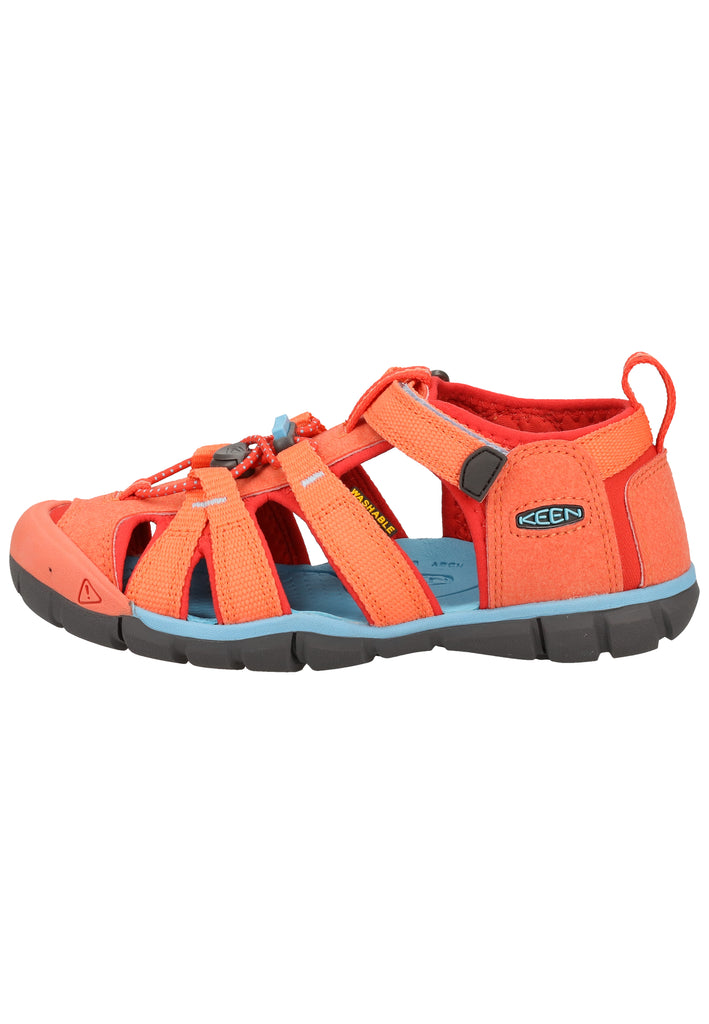 Keen Sandalen Lederimitat/Textil Coral - surf4shoes