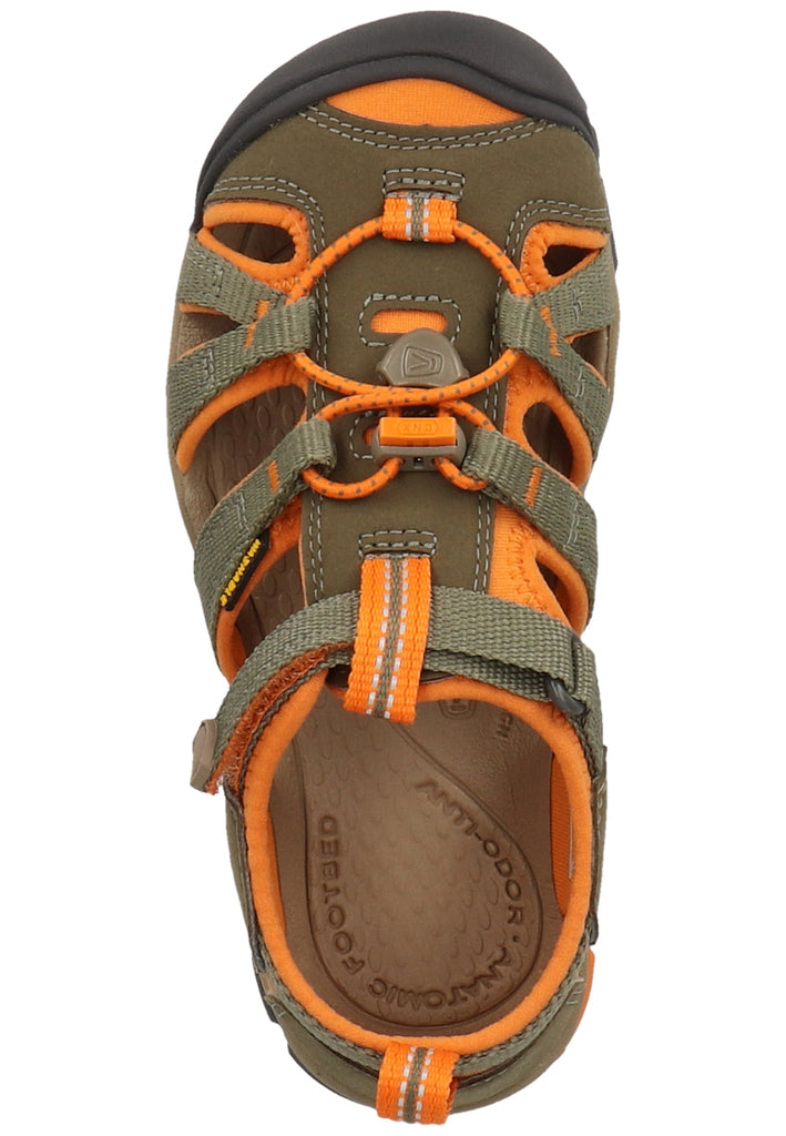 Keen Sandalen Lederimitat/Textil Olive - surf4shoes