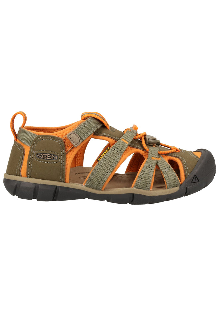 Keen Sandalen Lederimitat/Textil Olive - surf4shoes