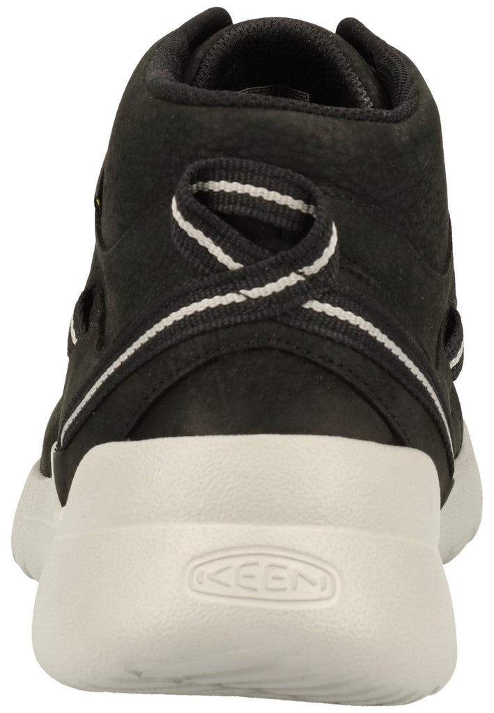 Keen Wanderschuhe Leder/Nylon Schwarz/Weiß - surf4shoes