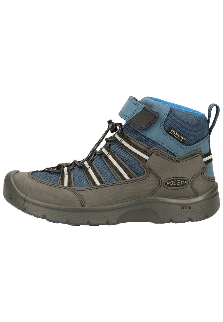 Keen Wanderschuhe Leder/Textil Schwarz/Blau - surf4shoes