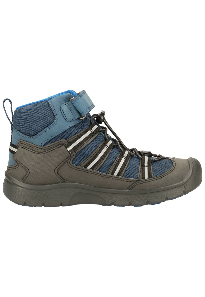 Keen Wanderschuhe Leder/Textil Schwarz/Blau - surf4shoes