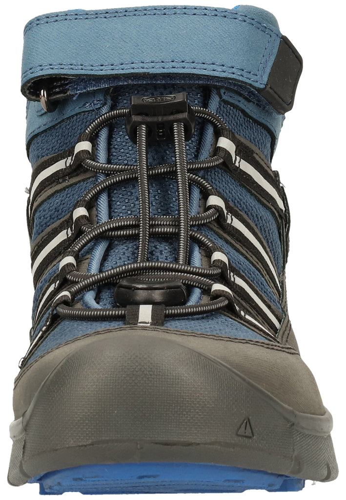 Keen Wanderschuhe Leder/Textil Schwarz/Blau - surf4shoes
