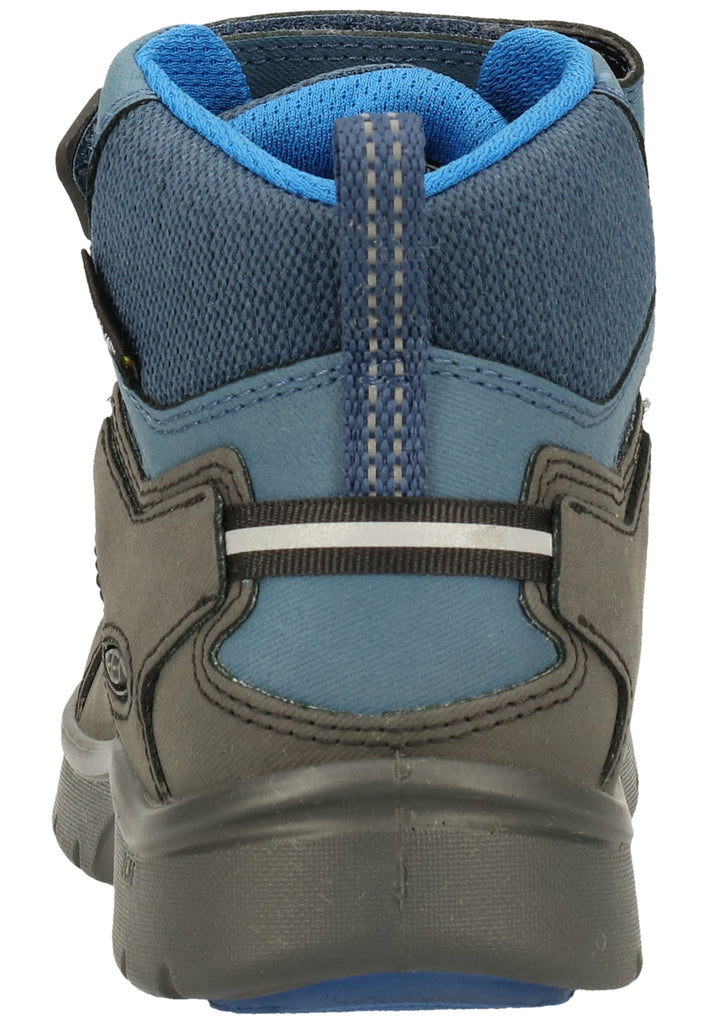 Keen Wanderschuhe Leder/Textil Schwarz/Blau - surf4shoes
