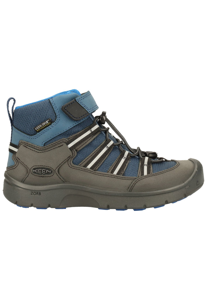 Keen Wanderschuhe Leder/Textil Schwarz/Blau - surf4shoes