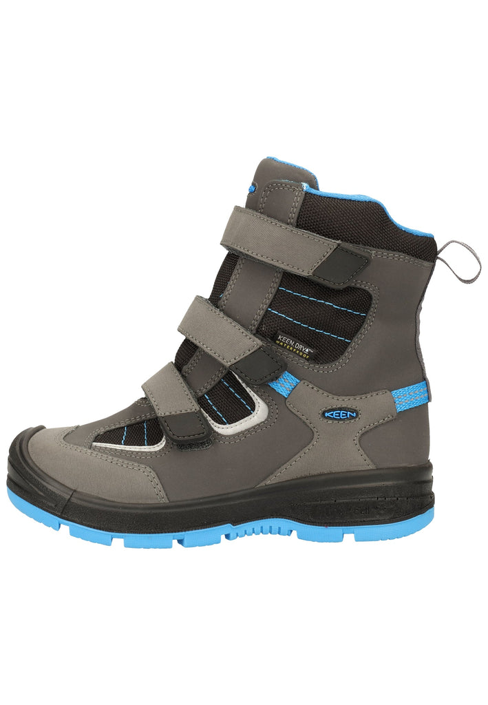 Keen Stiefel Leder/Textil Grau/Blau - surf4shoes